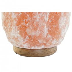 Lampada da tavolo in pietra rosa Acacia 220V 16 x 16 x 25 cm