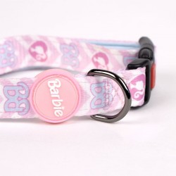 Rosa XXS / XS Barbie Colar Colar