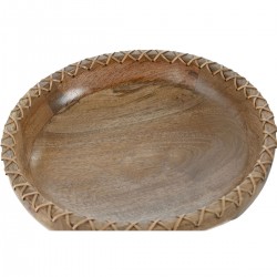 Återvinnings korgbord Trämanguer 25 x 25 x 9 cm
