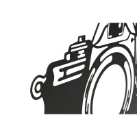 Fotocamera/camera fotografica Vintage 45 x 1 x 30 cm - Lotto di 2