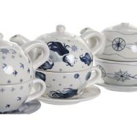 Lote 3 bules decoração azul branco 750 ml dolomite (3 unidades)