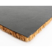 Paillasson en fibres de coco naturelles, décor maison village esprit Noël