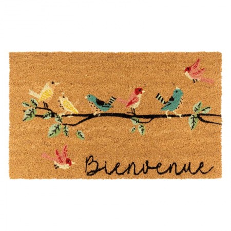 Naturalny wystrój pakietu z włókna kokosowego "Ptaki"