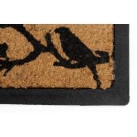 Kokosnuss-Paket Vogelgrenze Gummi-Grenze 40 x 7 cm