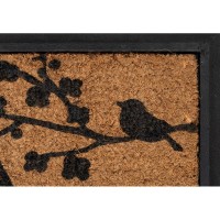 Kokosnuss-Passon-Vogelgrenze Gummi-Grenze 40 x 120 x 2 cm