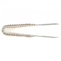 Balde de gelo de Rattan branco com clip