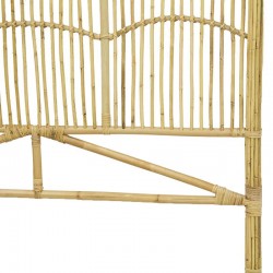 Naturlig rottingbädd Huvudgavel för 140 cm säng