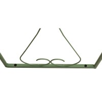 Grøn Lakeret Metal Garden Ark, klatring planter