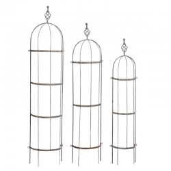 Tuin ark in Mural Aged Metal Partij van 3