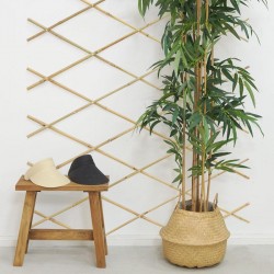 Stretch Wall Bamboo Wall Mount for klatring planter