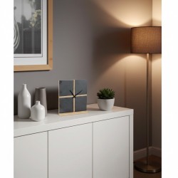 Skifer og bambus plakat ur