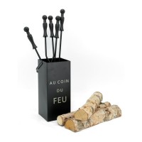 Conjunto completo bombeiro 4 acessórios "No canto do fogo"