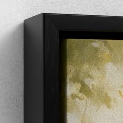 Tafelprint op canvas dierlijke vogels papegaaien met veelkleurige veren, zat op een tropische jungle tak