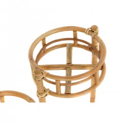 Hylle Plant Holder Cache Pot Natural Rattan Design Bali 48 x 28 x 45 cm