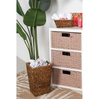 Antik Rattan Blackboard Paper Basket