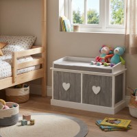 Trebenk med skuffer, møbler Benkesko inngangsrom Dressing dressing deco chic