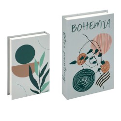 Box Decoration Book Form, Stylish Storage and Dressed Deco Chic