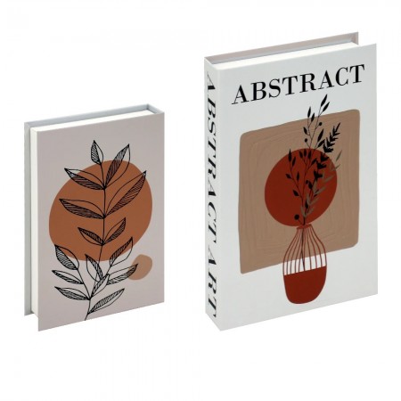 Boîte décoration forme livre, Rangement élégant et déco intérieure chic