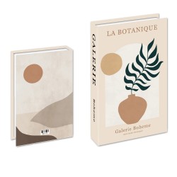 Forma del libro della decorazione della scatola, stoccaggio elegante e deco vestito chic