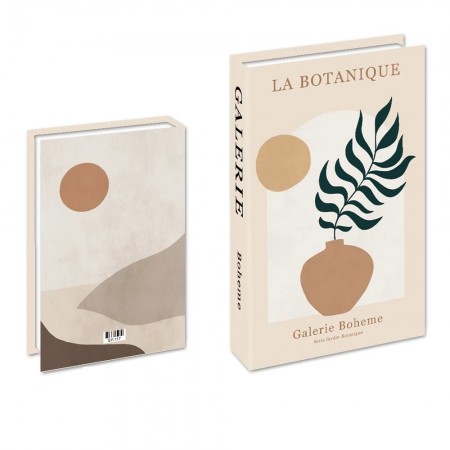 Boîte décoration forme livre, Rangement élégant et déco intérieure chic
