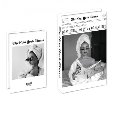 Vak decoratie boek vorm, stijlvolle opslag en geklede deco chic