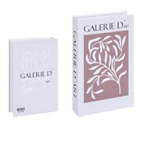 Boîte décoration forme livre, Rangement élégant et déco intérieure chic