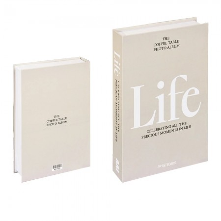 Formulário de livro de decoração de caixa, armazenamento elegante e deco chique deco