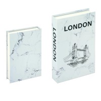 Box Decoration Book Form, Stylish Storage and Dressed Deco Chic