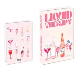 Boksdekorasjon Bokform, stilig oppbevaring og kledd deco-elegant