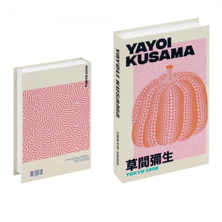 Formulário de livro de decoração de caixa, armazenamento elegante e deco chique deco