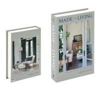 Vak decoratie boek vorm, stijlvolle opslag en geklede deco chic