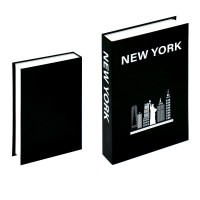 Forma del libro della decorazione della scatola, stoccaggio elegante e deco vestito chic