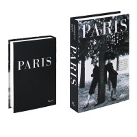 Box Dekoration Buchform, stilvolle Lagerung und gekleidetes Deko Chic