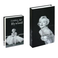 Vak decoratie boek vorm, stijlvolle opslag en geklede deco chic