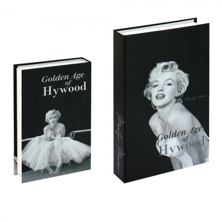 Vak decoratie boek vorm, stijlvolle opslag en geklede deco chic