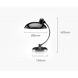 Lampe de bureau vintage LED design, lampe à poser style étude et lecture pour salon, chambre et lampe de chevet