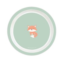 Zorrito Kids Dishware Set 5 Peps PVC Full School Meal Kit