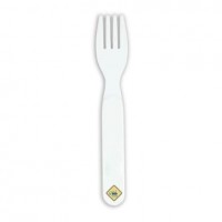 5-delige kinderen diner Gruas pvc plaat, glas, lepel en vork