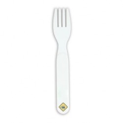 Cena de 5 piezas Cena Gruas Placa de PVC, vidrio, cuchara y tenedor