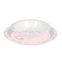 Mariposa 5-room PVC Kids Dinner Set with Plates, Glass, Spoon and Fork