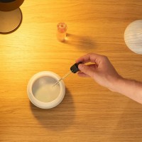 Pure Ultrasonic Humidifier Aroma 150 White and Wood, 150 ml, 7 W, RGB LED, Aromatherapy, Ambient Lighting