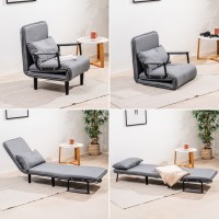 Bäddsoffa Convertible 4 i 1 soffa, fåtölj, lounge stol, golv fåtölj och enkelsäng