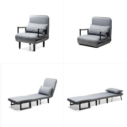 Sofa bed convertible 4 in 1 sofa, armchair, lounge chair, floor armchair and single bed