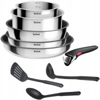 Tefal-Herd-Foover-Footage Aluminium 9-Teile kompatibel Alle Brände mit Induktion