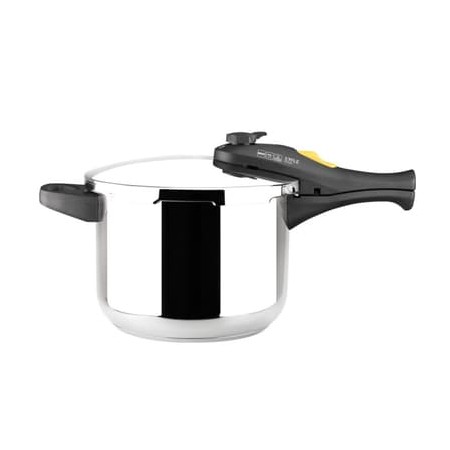 Express 6L Marmite in Stainless Steel and Silver Plastic 2 Resistant Handles