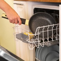 Sats av spisar 20,24,28 set Vulcano gul gjutning aluminium, induktion, 3 stycken