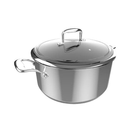 Cecotec Polka Classy Ø 24 cm roestvrij staal 4 L, duurzaam en veelzijdig