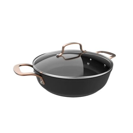 PAN z CECOTEC pokrywką Ø28 cm 4,1 l indukcyjną powłokę Platinum