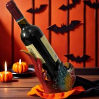 Creative Resin Perroquet Bottle Holder – Decorative Sculpture Elegant for Salon Design