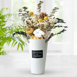 Rund plantervase med...